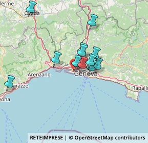 Mappa Piazza Claudio Monteverdi, 16152 Genova GE, Italia (11.005)