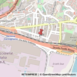 Mappa Via Umberto Bertolotti, 6, 16152 Genova, Genova (Liguria)