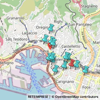 Mappa Via Polleri, 16124 Genova GE, Italia (0.82286)