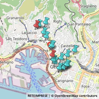 Mappa Via Polleri, 16124 Genova GE, Italia (0.838)