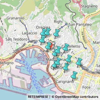 Mappa Via Polleri, 16124 Genova GE, Italia (0.77)