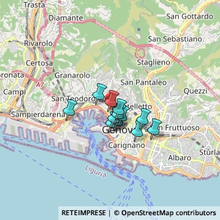 Mappa Via Polleri, 16124 Genova GE, Italia (0.98923)