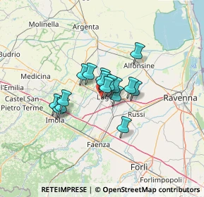 Mappa Via Giulio Bolis, 48022 Lugo RA, Italia (8.29313)