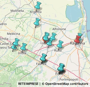 Mappa Piazzale Pascoli Giovanni, 48022 Lugo RA, Italia (16.2855)