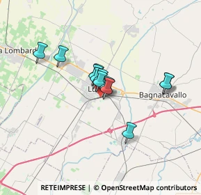 Mappa Piazzale Pascoli Giovanni, 48022 Lugo RA, Italia (2.3625)