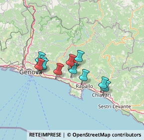 Mappa Via IV Novembre, 16036 Uscio GE, Italia (10.54818)