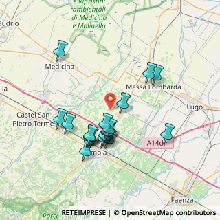 Mappa Via dei Ciliegi, 40026 Sasso Morelli BO, Italia (6.815)