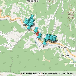 Mappa Via Gallinaria, 16047 Moconesi GE, Italia (0.7445)