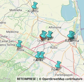 Mappa Via Tagliamento, 48022 Lugo RA, Italia (14.17333)