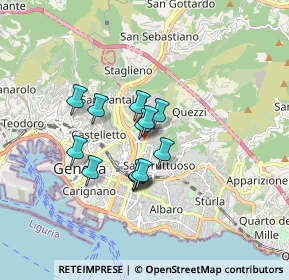 Mappa Civico, 16142 Genova GE, Italia (1.19308)