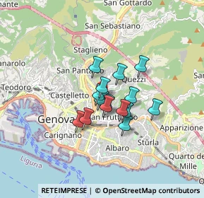 Mappa Civico, 16142 Genova GE, Italia (1.058)