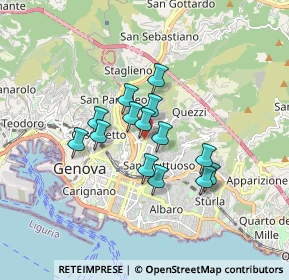 Mappa Civico, 16142 Genova GE, Italia (1.24643)