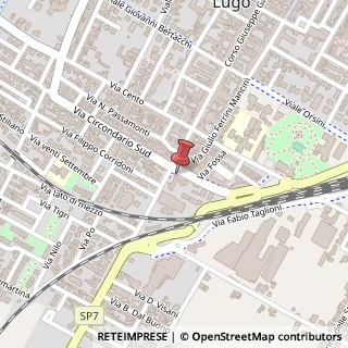 Mappa Viale Oriani, 2, 48022 Lugo, Ravenna (Emilia Romagna)