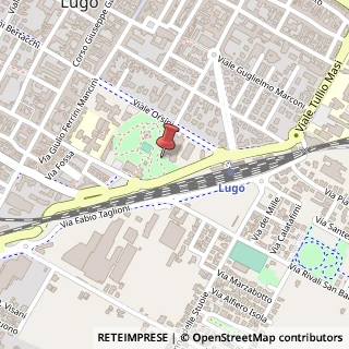 Mappa Viale Oriani, 48022 Lugo RA, Italia, 48022 Lugo, Ravenna (Emilia Romagna)
