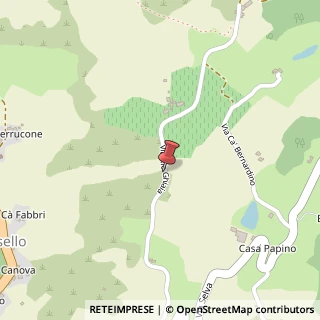 Mappa Via Rio Ghiaia, 5, 41052 Guiglia, Modena (Emilia Romagna)