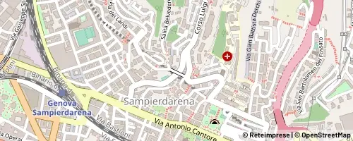 Mappa Genua