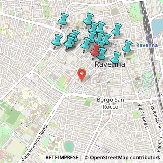 Mappa Piazza Gabriele D'Annunzio, 48121 Ravenna RA, Italia (0.5205)