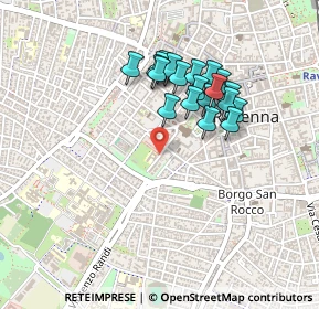 Mappa Via Nino Bixio, 48124 Ravenna RA, Italia (0.39)
