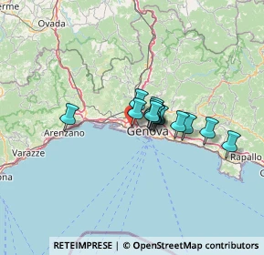 Mappa Via Achille Stennio, 16151 Genova GE, Italia (8.46231)