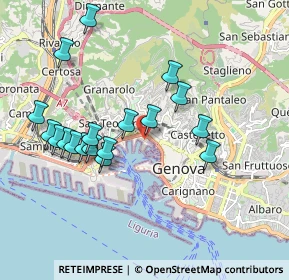 Mappa Via Paolo Imperiale, 16126 Genova GE, Italia (1.88056)