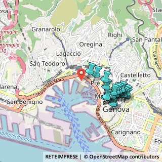 Mappa Via Paolo Imperiale, 16126 Genova GE, Italia (0.9545)