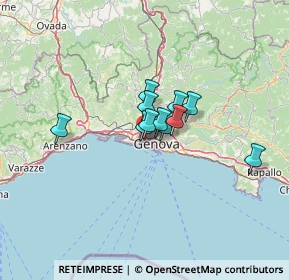 Mappa Via Bartolomeo Carrea, 16149 Genova GE, Italia (7.58364)