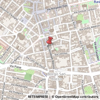 Mappa Via Giuseppe Mazzini, 34, 48121 Ravenna, Ravenna (Emilia Romagna)