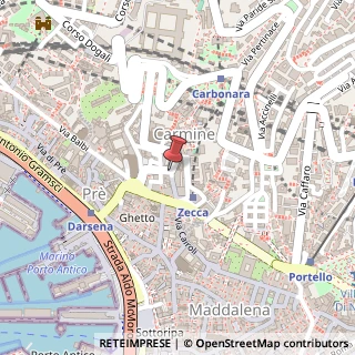 Mappa Via Polleri, 33, 16125 Genova, Genova (Liguria)