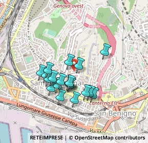 Mappa Corso Ferdinando Magellano, 16149 Genova GE, Italia (0.364)