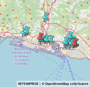 Mappa Corso Ferdinando Magellano, 16149 Genova GE, Italia (3.31533)