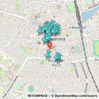 Mappa Via Nicolò Rondinelli, 48121 Ravenna RA, Italia (0.323)