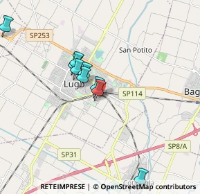 Mappa Via Livenza, 48022 Lugo RA, Italia (2.14455)