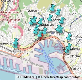 Mappa Strada Statale, 16126 Genova GE, Italia (0.933)