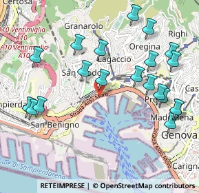 Mappa Strada Statale, 16126 Genova GE, Italia (1.178)