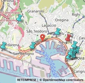 Mappa Strada Statale, 16126 Genova GE, Italia (1.38583)