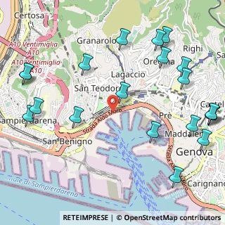 Mappa SS 1, 16126 Genova GE (1.4515)