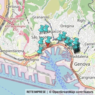 Mappa SS 1, 16126 Genova GE (0.94)