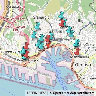 Mappa SS 1, 16126 Genova GE (0.945)