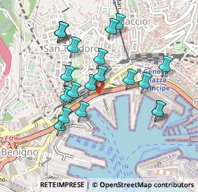 Mappa Strada Statale, 16126 Genova GE, Italia (0.4555)