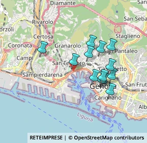 Mappa Strada Statale, 16126 Genova GE, Italia (1.57231)
