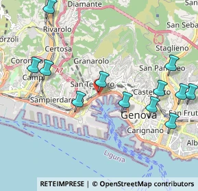 Mappa Strada Statale, 16126 Genova GE, Italia (2.37583)