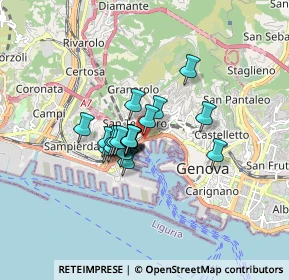 Mappa Strada Statale, 16126 Genova GE, Italia (1.042)