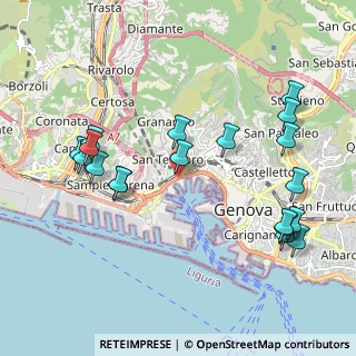 Mappa SS 1, 16126 Genova GE (2.31)