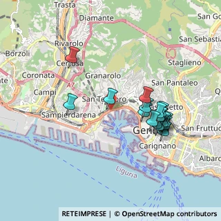 Mappa SS 1, 16126 Genova GE (1.79471)