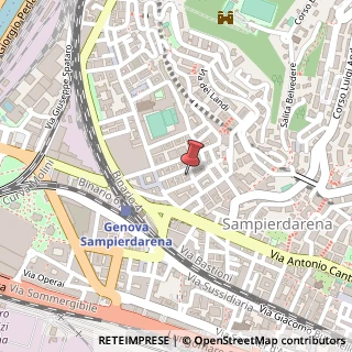 Mappa Via Cesare Dattilo, 7, 16151 Genova, Genova (Liguria)