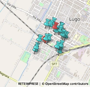 Mappa Via Piero Gobetti, 48022 Lugo RA, Italia (0.3115)
