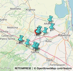 Mappa Via Piero Gobetti, 48022 Lugo RA, Italia (10.11)