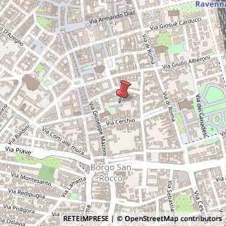 Mappa Via Sant'Agata, 36, 48121 Ravenna, Ravenna (Emilia Romagna)