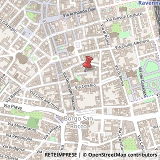 Mappa Via Sant'Agata,  36, 48100 Ravenna, Ravenna (Emilia Romagna)