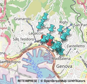 Mappa Genova Piazza Principe, 16134 Genova GE, Italia (0.608)